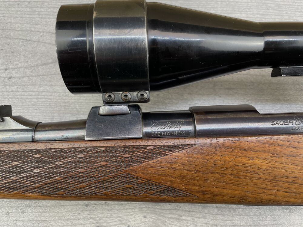 Sauer/ Weatherby Mod. Europa Kal.: .300 Weatherby Magnum + Zeiss Diavari-D .300WeathMag