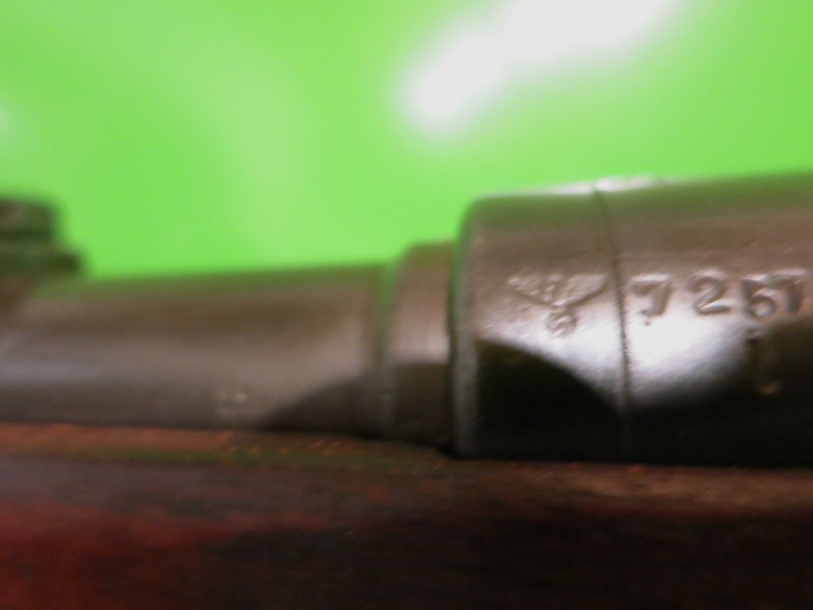 Deko "Mauser-Wehrmacht-Karabiner" K98 WaA, 8x57 IS, orig. Gewehr/Karabiner "Preduzece 44", BKA #18-, Bild 2 von 13