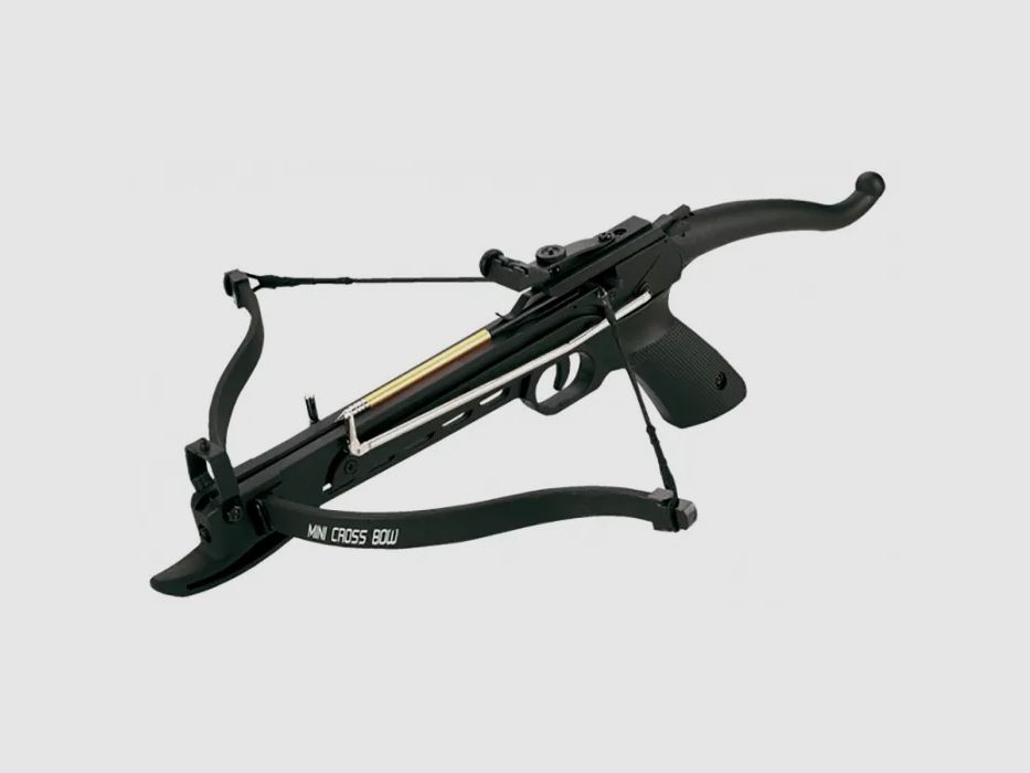 Arco de pistola "COBRA", 80 lbs / 35 kg con mecanismo de tensión plegable