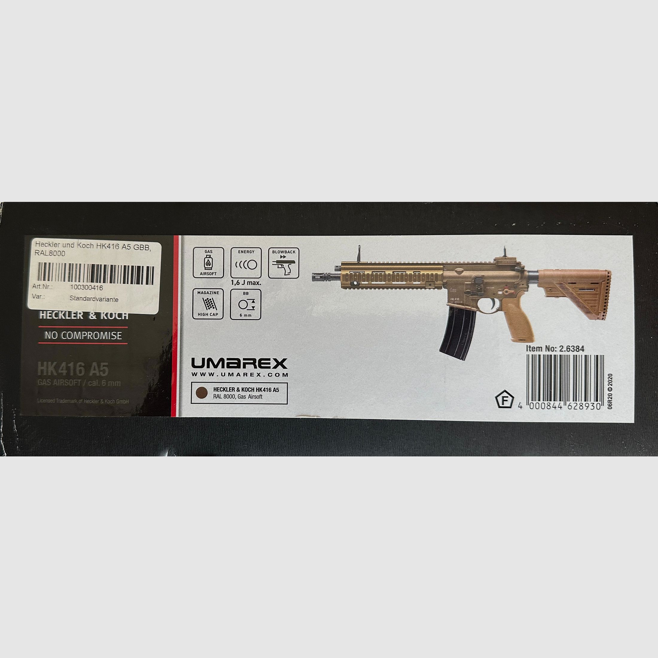 !WE-ANGEBOT! Umarex HK416 GBB !WE-ANGEBOT!