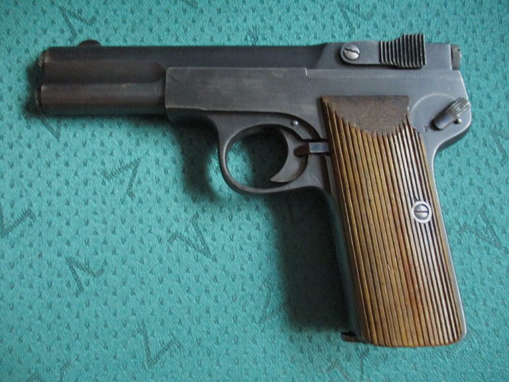 Pistole 7,65mm Langenhan Armeepistole aus Sammlung, Bild 1 von 2