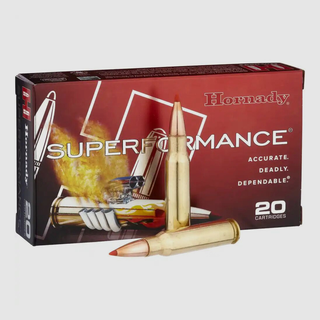 Hornady	 Superformance SST 150 grs - 20 Stk