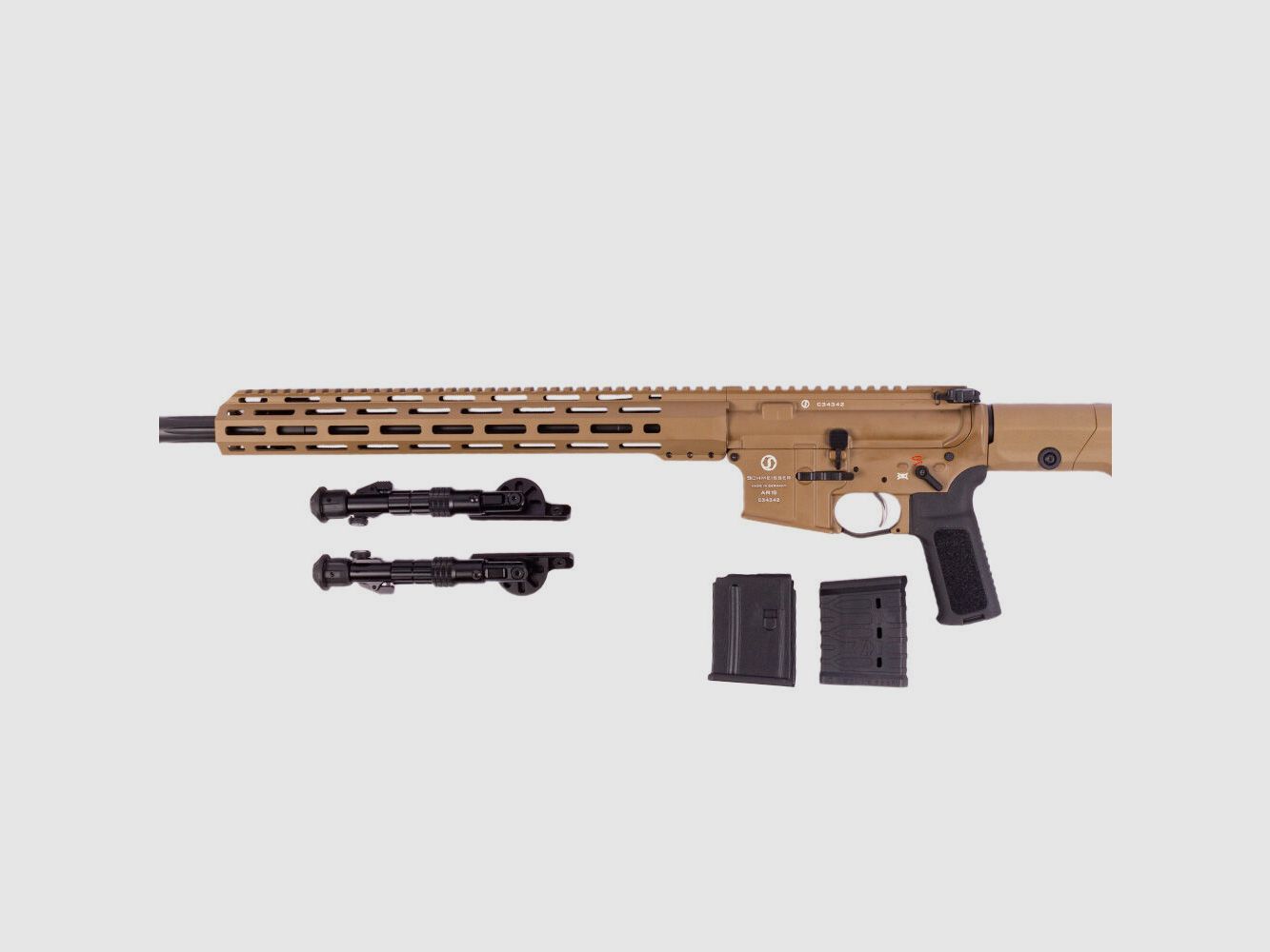 Schmeisser AR15 DMR FDE Facelift M-Lok - Kal .223 Rem