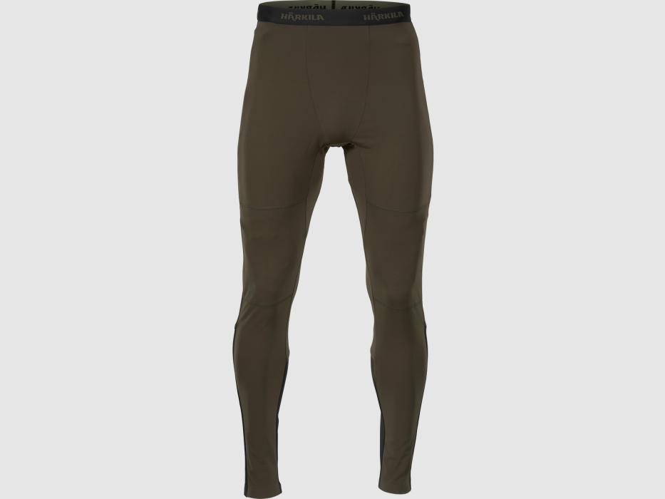 Calzoncillos largos calefactables Harkila HEAT Long Johns willow green/black (200103125), imagen 1 de 8