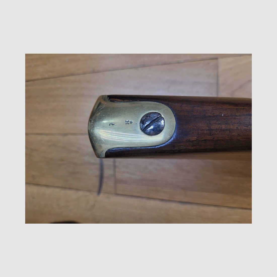 Seltener Kavallerie-Muskete Modell 1816 – Saint-Étienne 1820 – Schöne einheitliche Stempel in der Ausstattung – Sehr schönes Holz – Gute Funktion – TBE, Bild 16 von 26