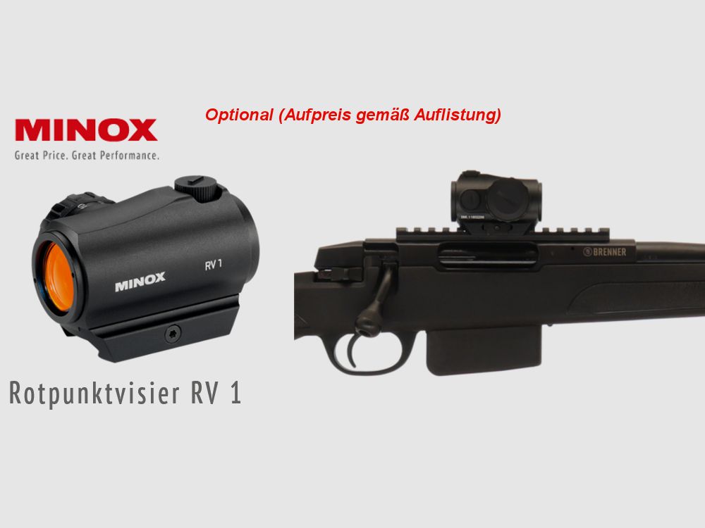 Neu: Brenner Komplettpaket BR20 Polymerschaft mit Kahles Helia 2.4-12x56i fertig montiert Jagd Repetierbüchse Komplettset (Best.Nr.: BR20PP11)