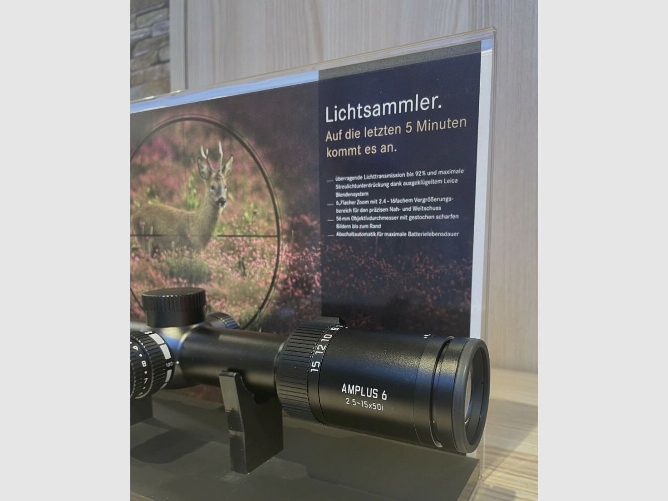 LEICA	 AMPLUS 6  2,5-15x50i