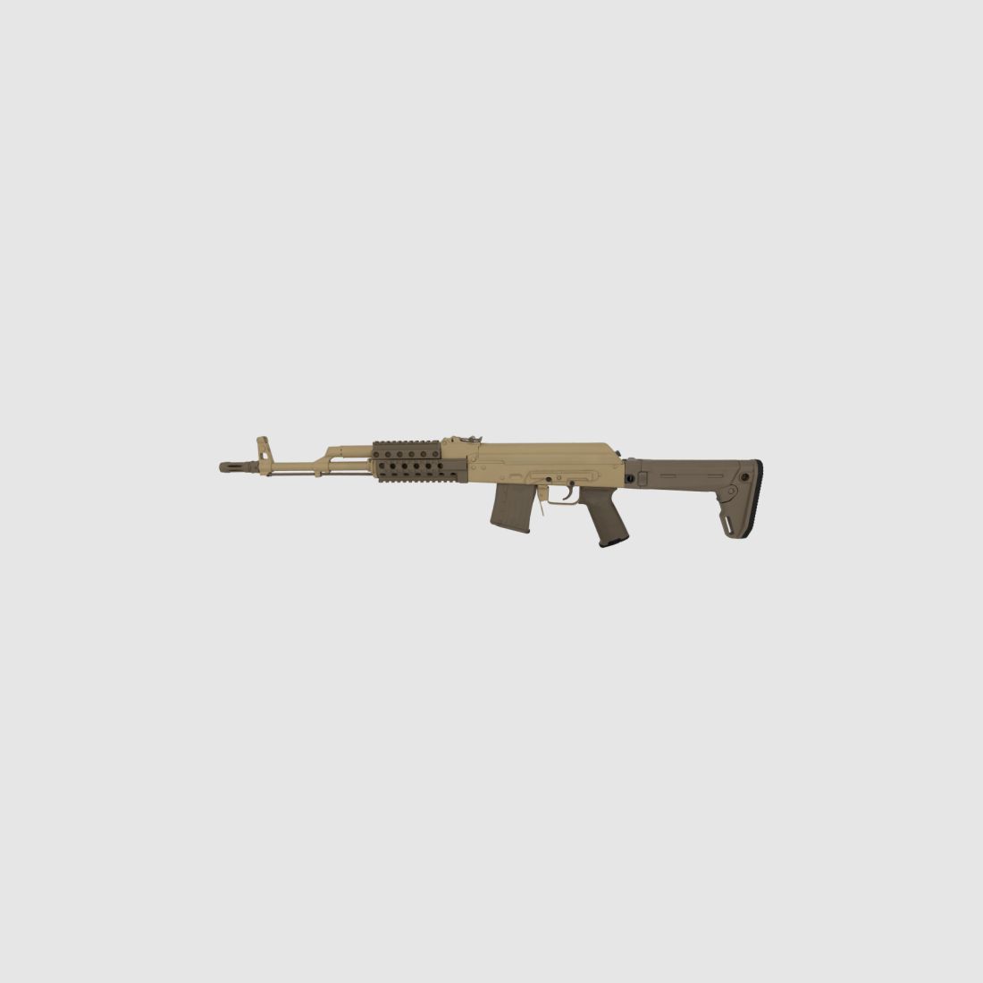 Sportlich zugelassen WBP Jack Tactical Cerakote Sand AK AKM Kalaschnikow .223 Remington