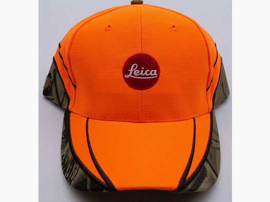 Leica Base Cap, Kappe, Mütze Jäger Sportoptik Orange