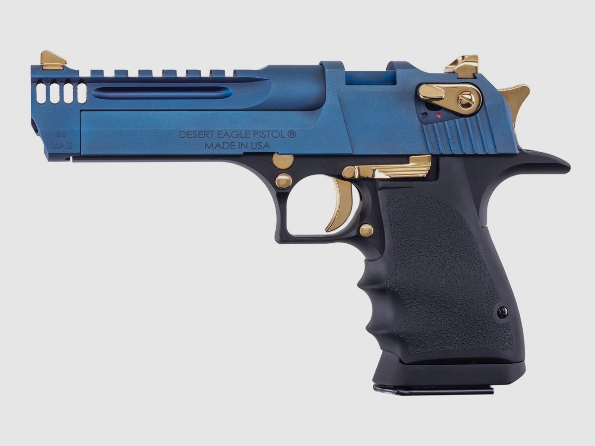 Desert Eagle XIX 5" IMB Magic Carbo Blue/T-Gold L5