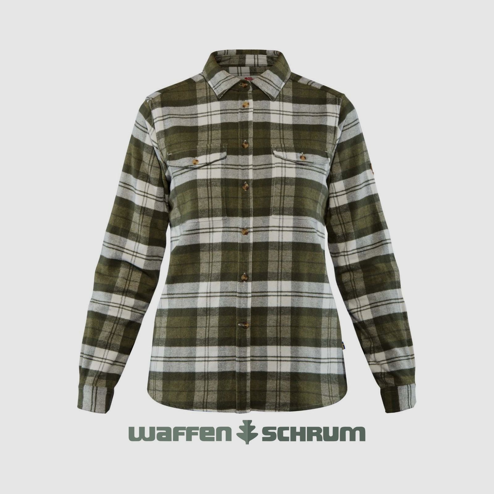 Fjällräven Bluse Övik Heavy Flanell Green