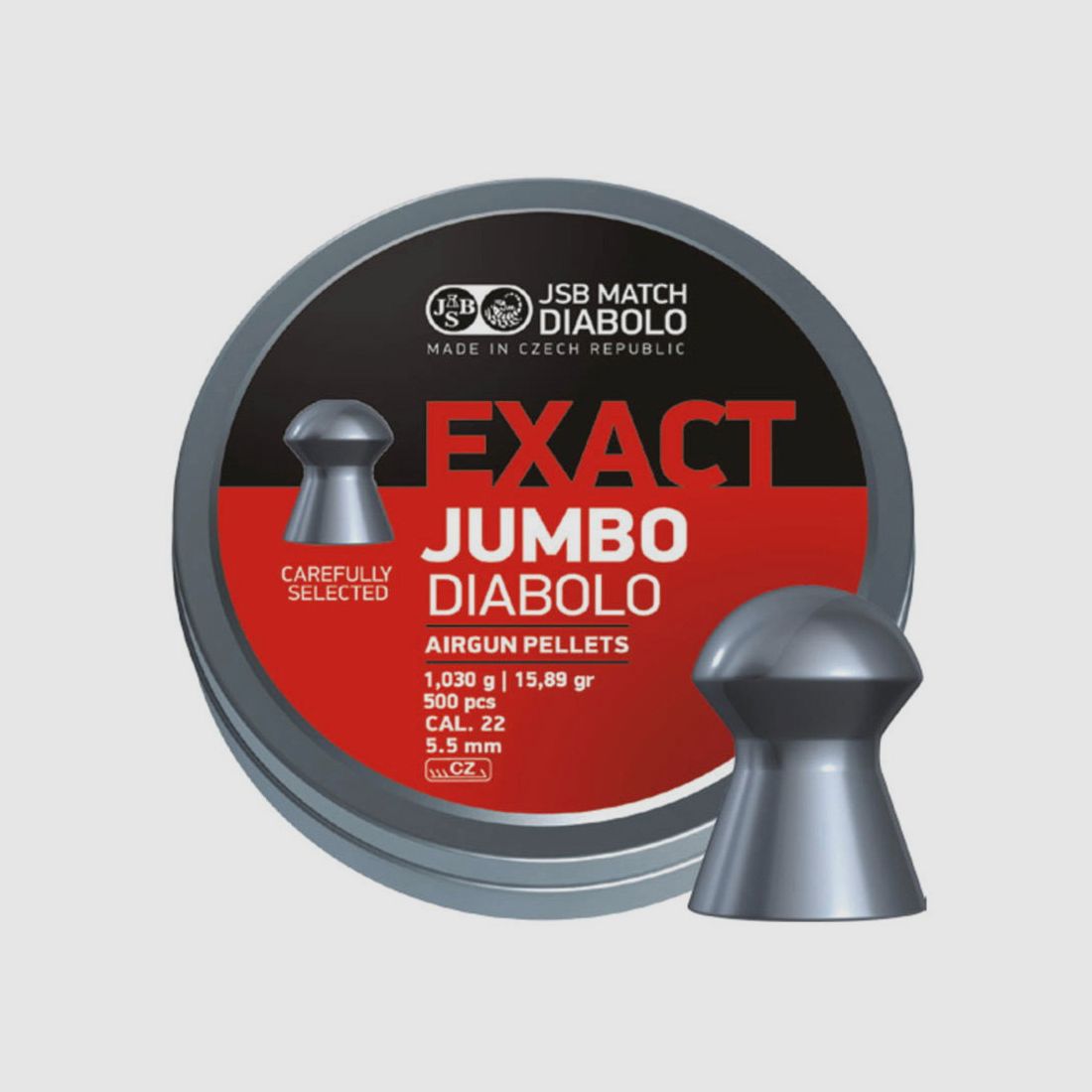 JSB Exact Jumbo, Kal. 4,5mm, 1,03g,