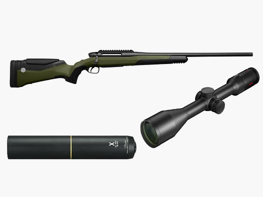 Steyr Mannlicher MS Wild, with Minox RS-4 3-1x56