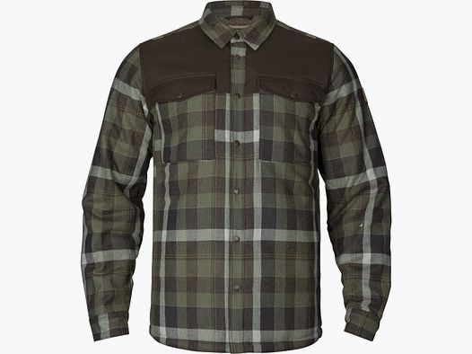 Härkila Hemd Asmund Insulated Willow green/Phantom