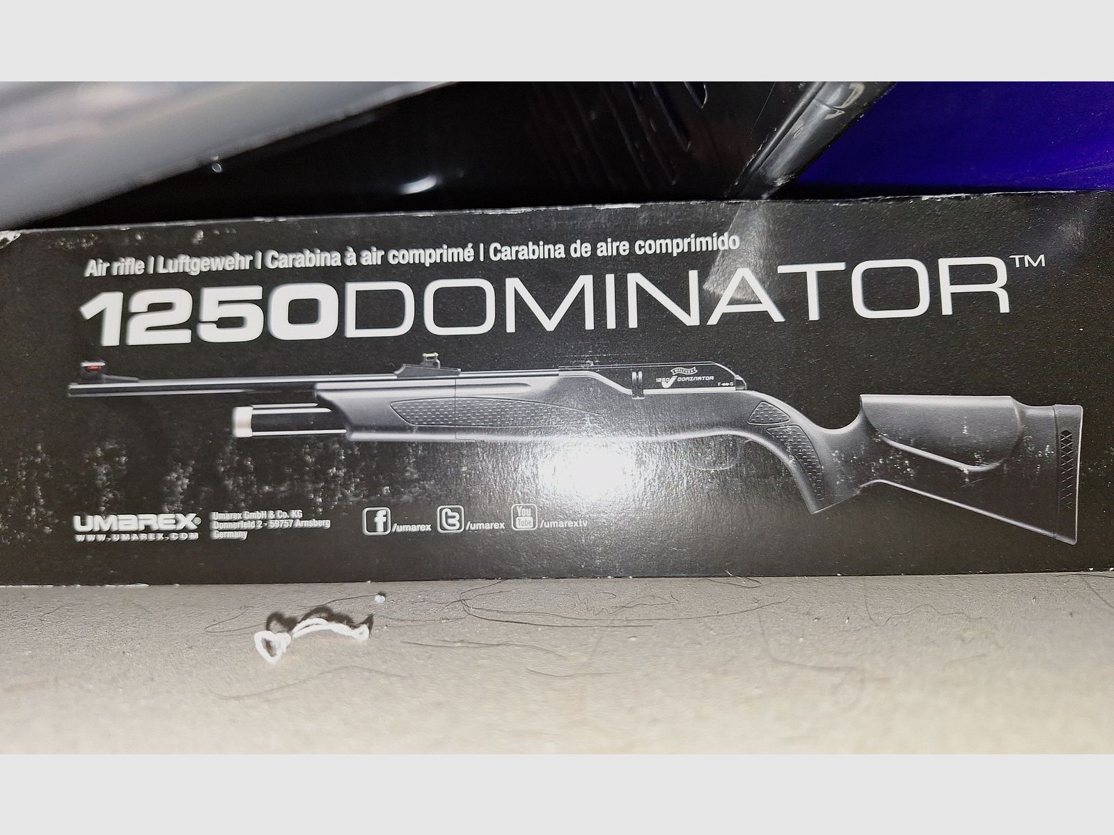 Walther 1250 Dominator in Cal. 5,5 mm (<7,5 J, freie Waffe) inkl. viel Zubehör