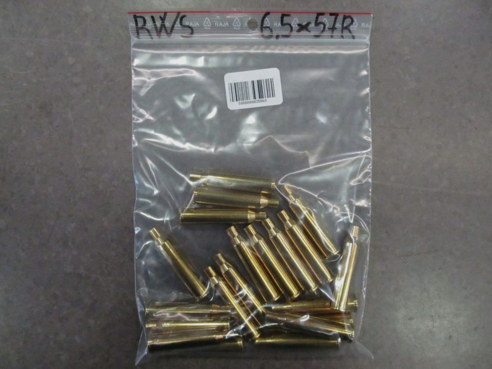 RWS HÜLSEN Kal. 6,5X57R QT 20