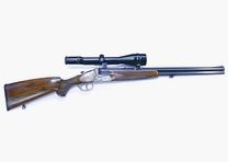 Heym Mod. 55 9,3x74R E-Lauf 8x57 IRS Bergstutzen