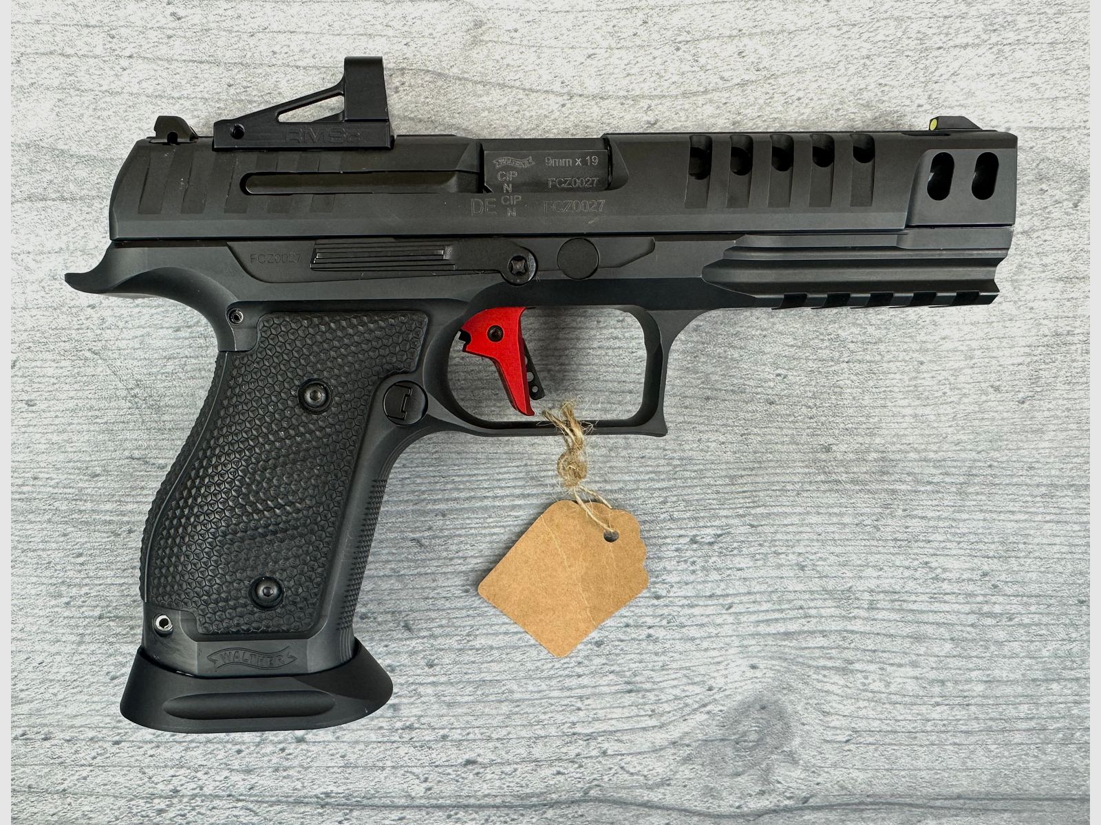 Vorführwaffe Carl WALTHER Q5 Match SF Expert 9x19 INT