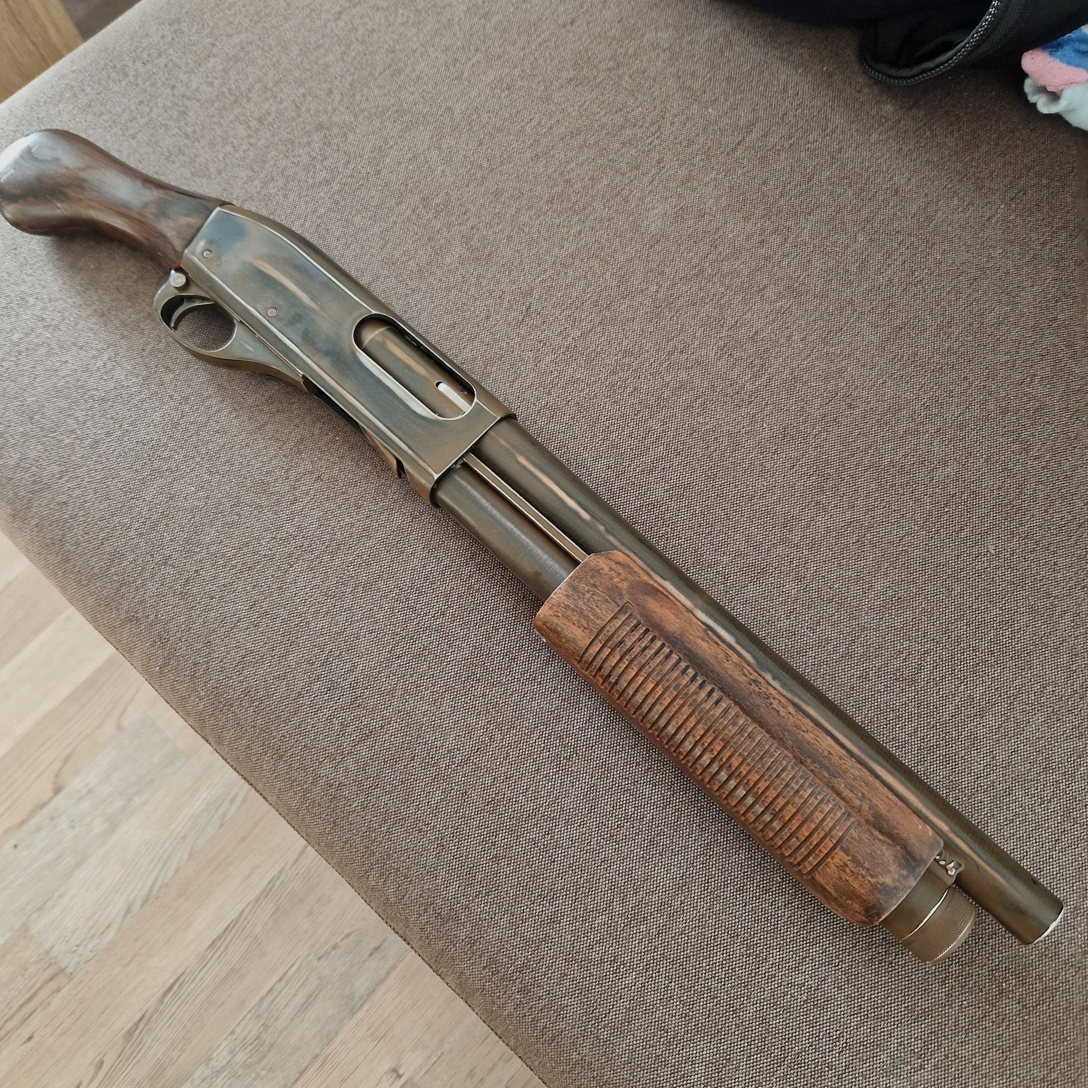 R.A.M CAM870-DB Devil Battle Worn Edition Pump mit F Kennzeichnung 2020gun cal. 0.68