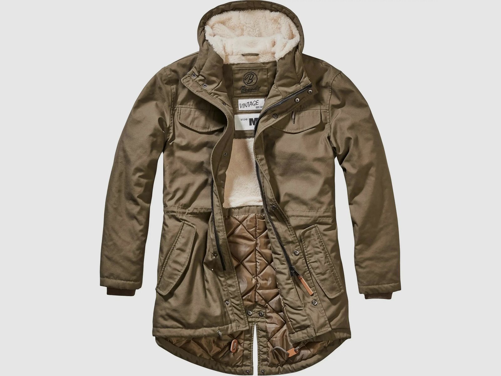 Brandit Parka Marsh Lake - Olive / S Men