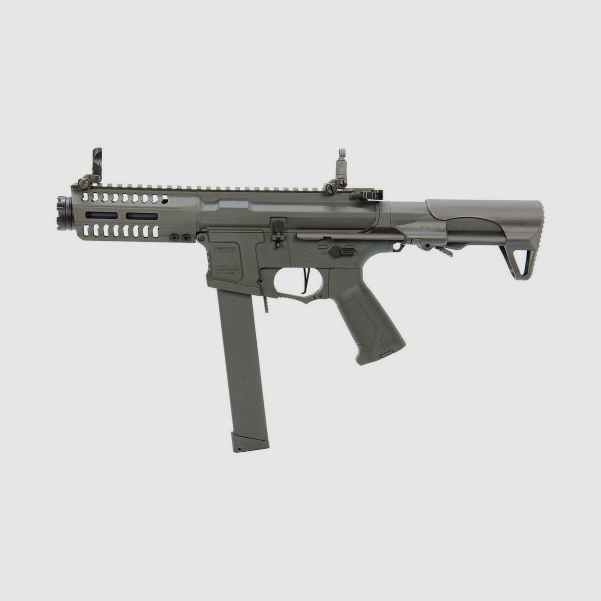 G&G ARP 9 met ETU in Battleship Grey Airsoft Vrij vanaf 18 - S-AEG -F-, afbeelding 1 van 3