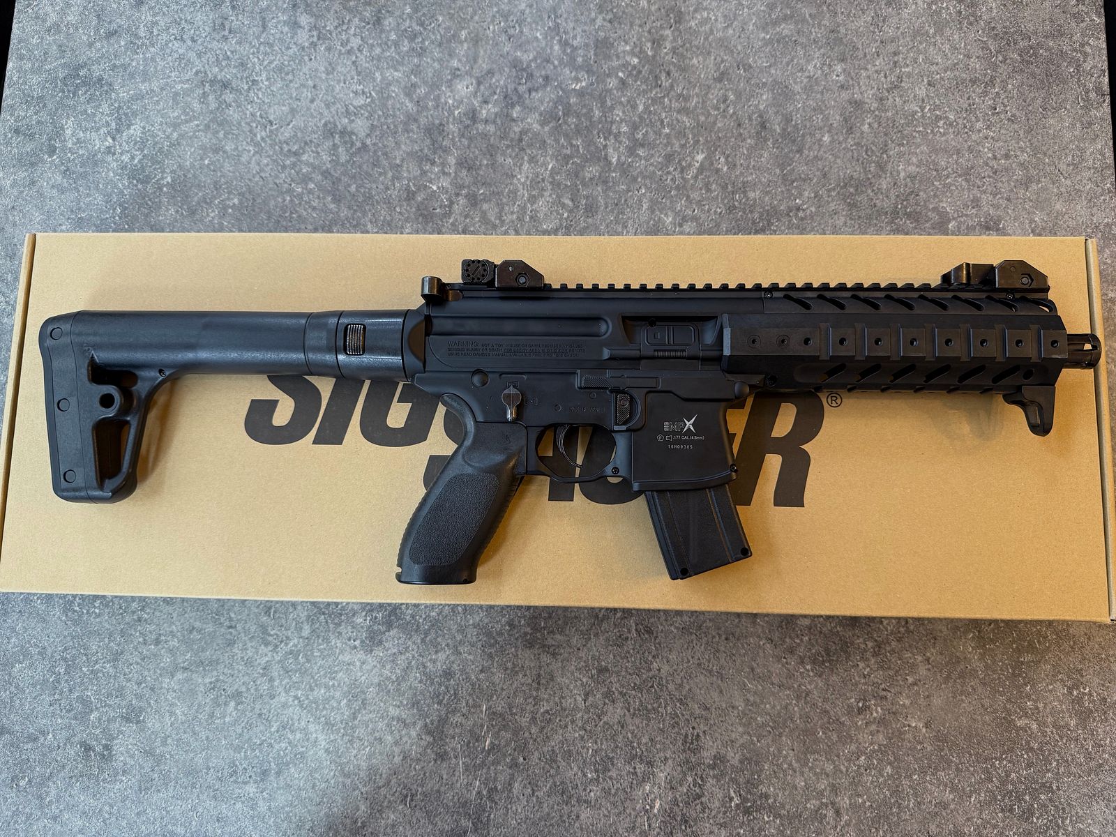 Sig Sauer MPX Gen. 1 CO2, semi-automatic air rifle from Umarex