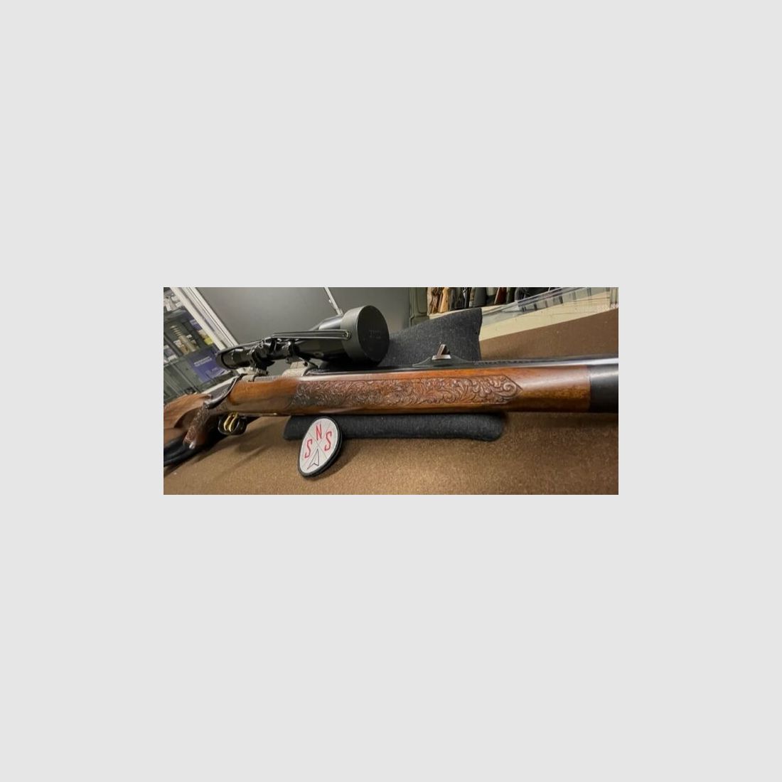 Mauser 98er Einzelstück, graviert
