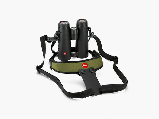 LEICA – BINOCULAR STRAP SPORT IN NEOPRENE | Olive Green