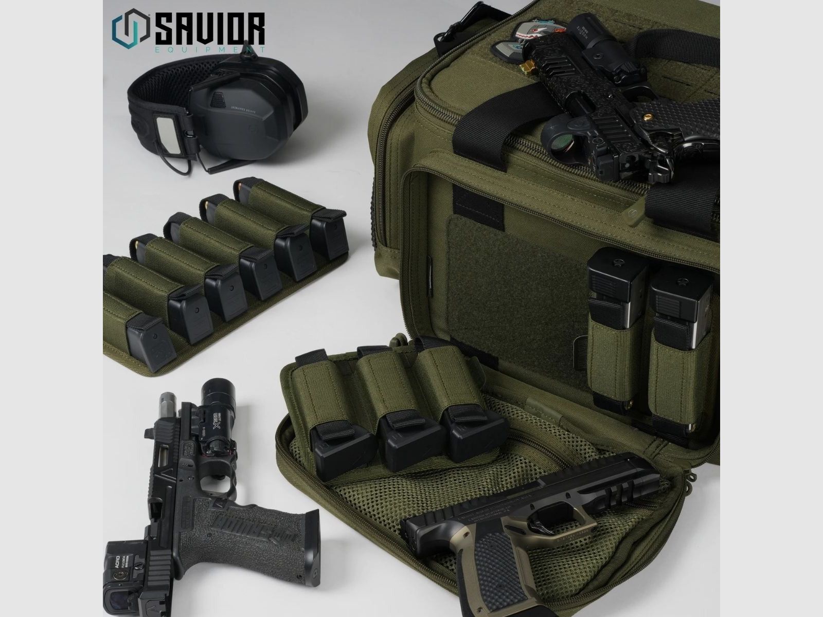 Savior - Holder na magazynki pistoletowe 3 sloty - TAN - MP-TNS-PISXTRP-TN, zdjęcie 5 z 6