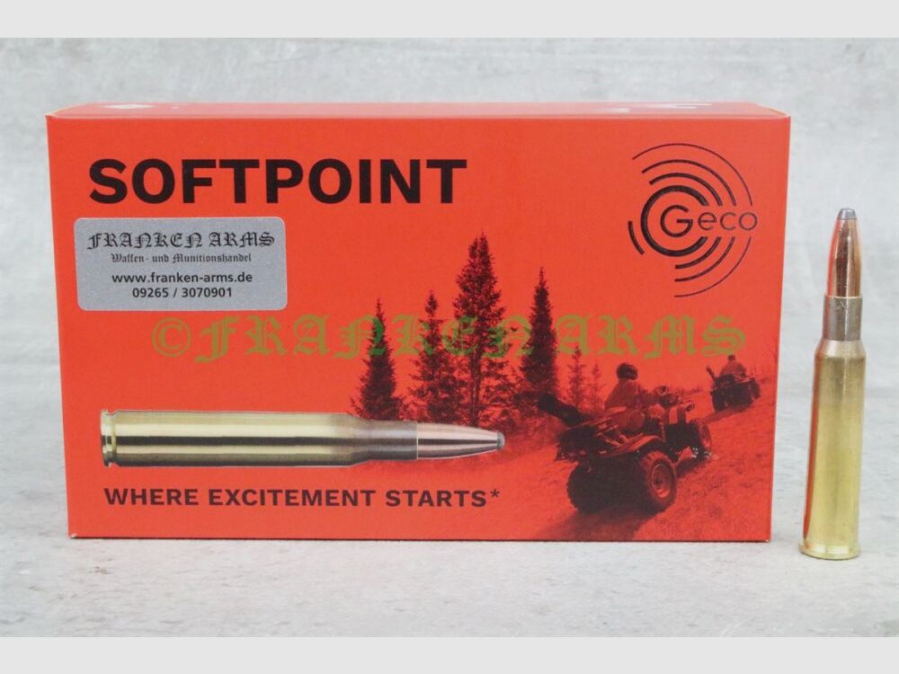 Geco Teilmantel 7x57R 165gr. 10,7g 20 pezzi prezzo a scalare