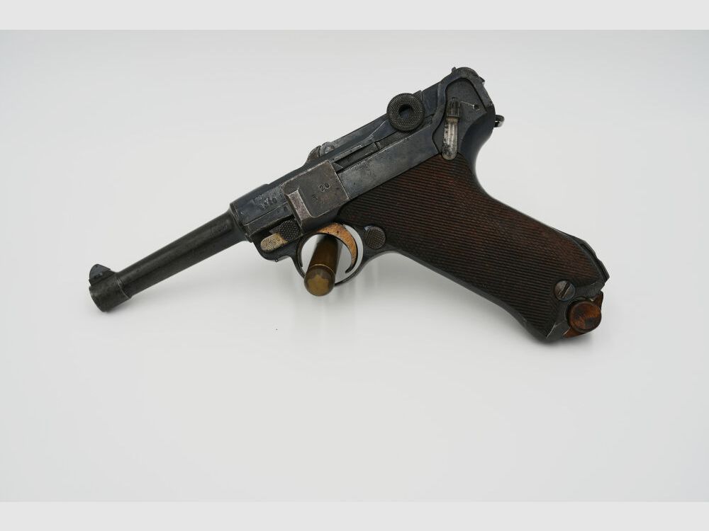 P08 DMW / Mauser P08 Baujahr 1918 Erfurt