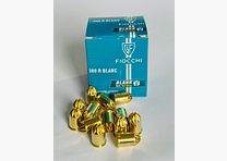 Cartuchos de salva Fiocchi Cal. 9 mm R.K. para revólver 50 uds.