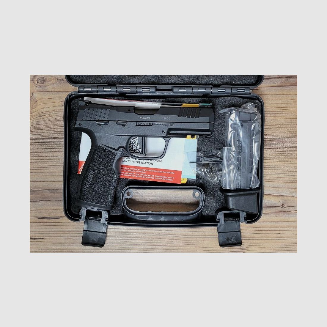 Sig Sauer P322 Schwarz OR - LL 4''