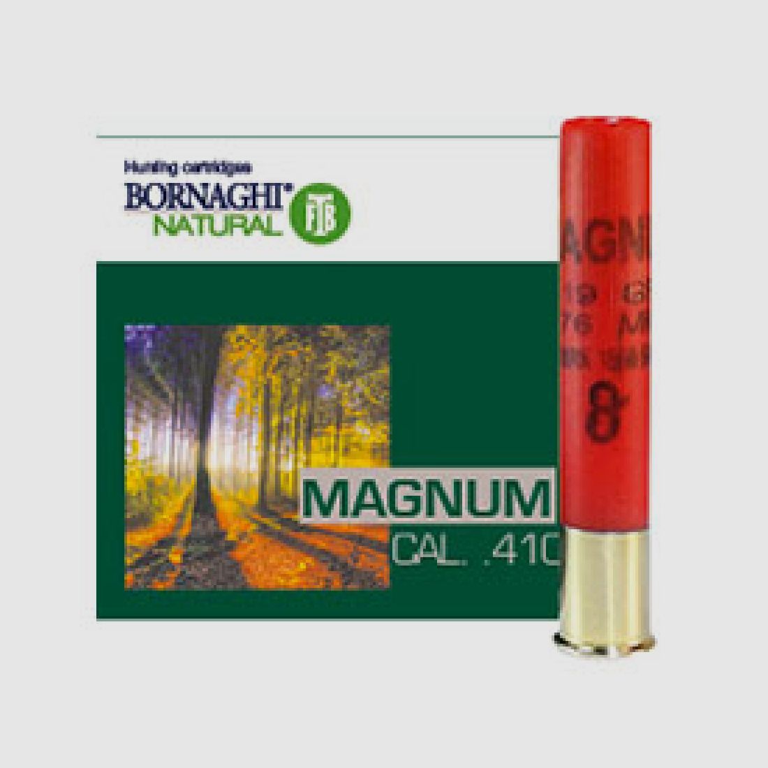 BORNAGHI Patronen Magnum Kal.410 gr.19 pb.8