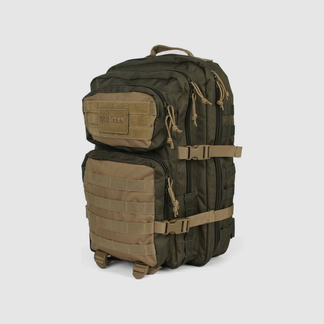 Mil-Tec US Assault Ranger 36 L Grün / Coyote, Bild 2 von 4