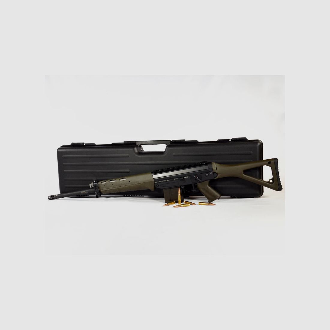 Sig Sauer SG 751 Sport 18" Zwart / Groen (Schoudersteun, Grip, Handguard)