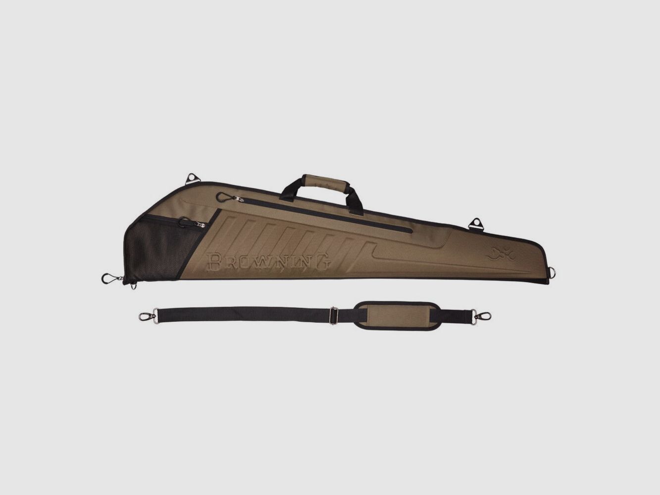 Fodero carabina Browning Nitro Verde/Nero