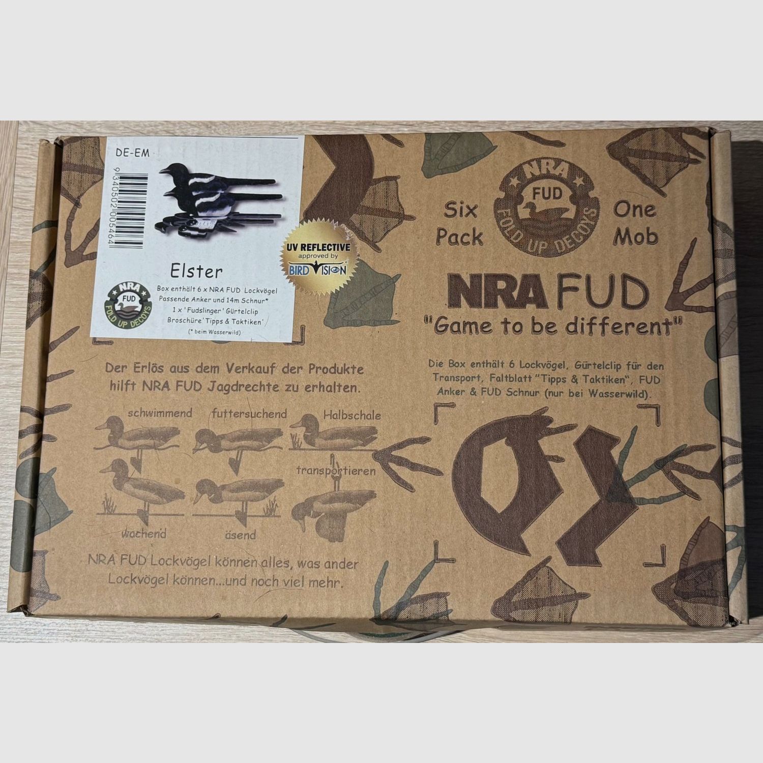 NRA FUD Decoys Magpie (6-Pack)