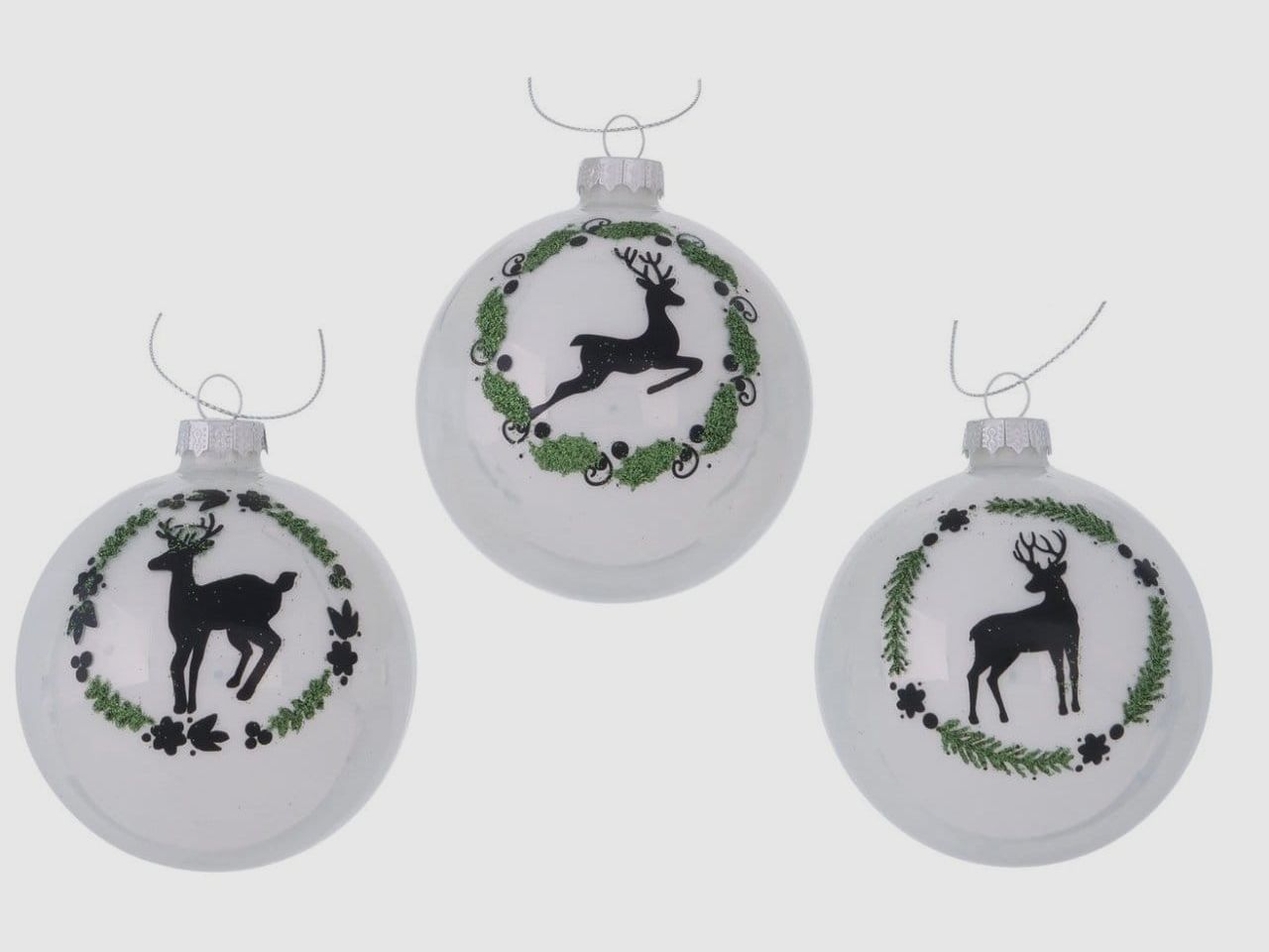 LivingActive Peeke Set de 3 bolas de Navidad