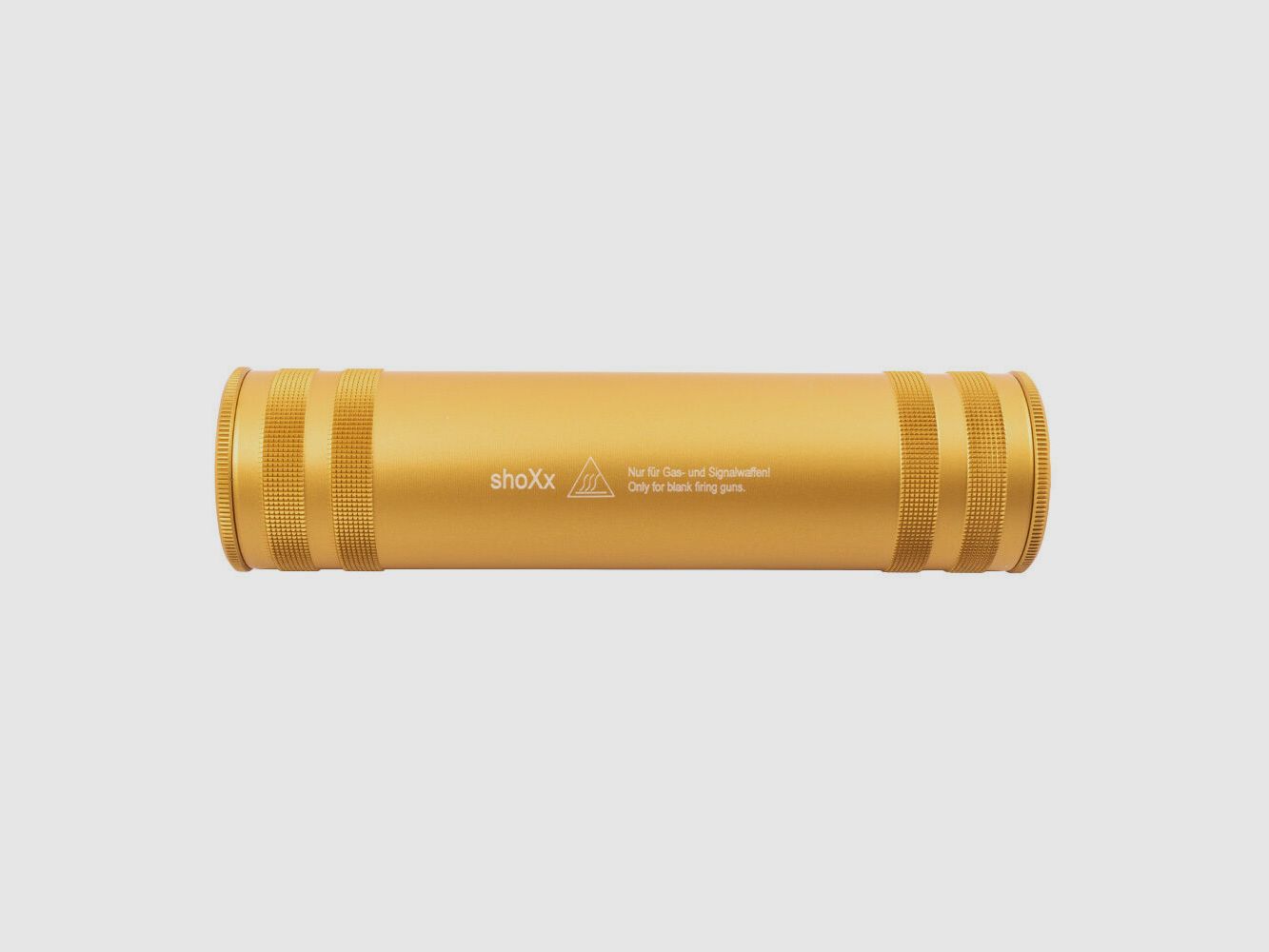 shoXx Silencieux Universel pour Pistolets à Blanc Or