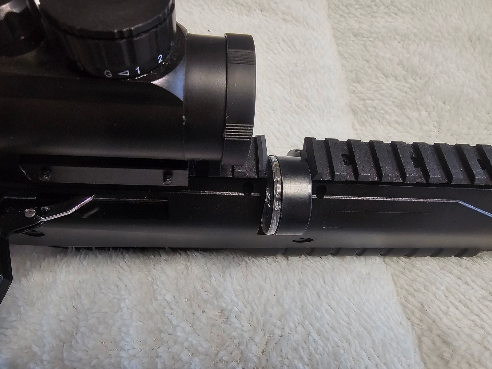 Pressluftgewehr mit Pumpe