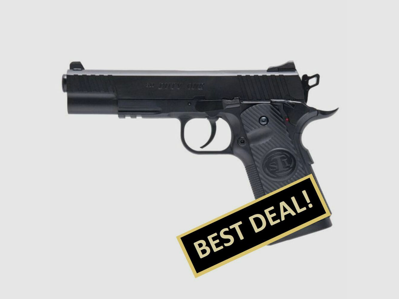 STI Duty One Black 4.5mm BB Air Pressure Co2 Non BlowBack