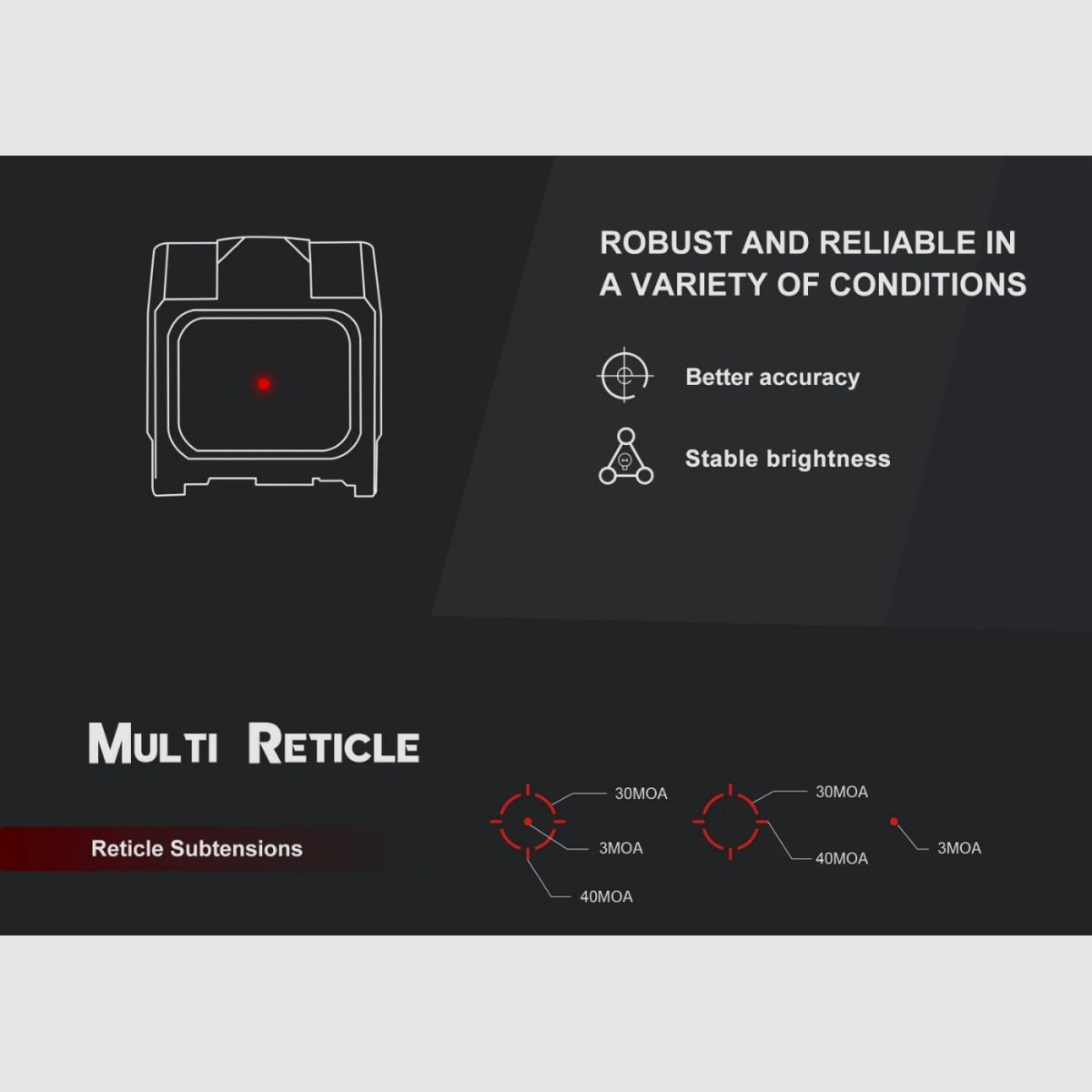 Redwin - COBRA TRA 21×17 3MOA MTR collimator - RWD25, image 10 of 12