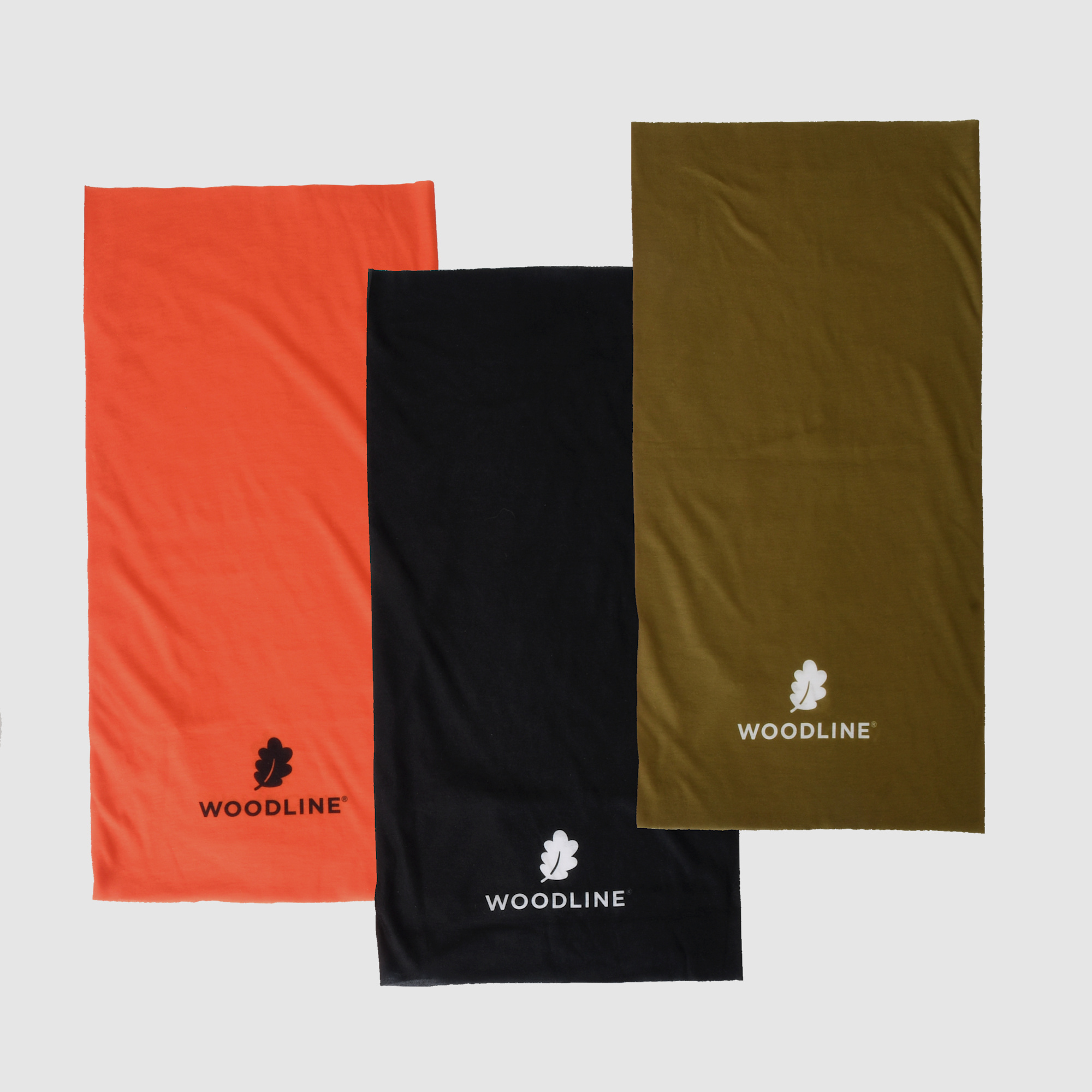 Woodline Multischals Solid 3er-Pack