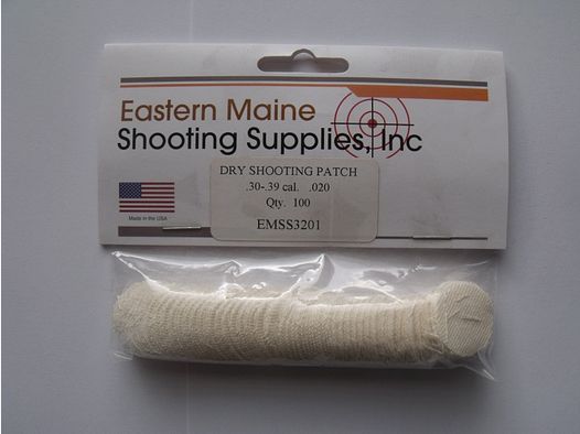 100 Schusspflaster von "Eastern Maine".30 - .39 cal.