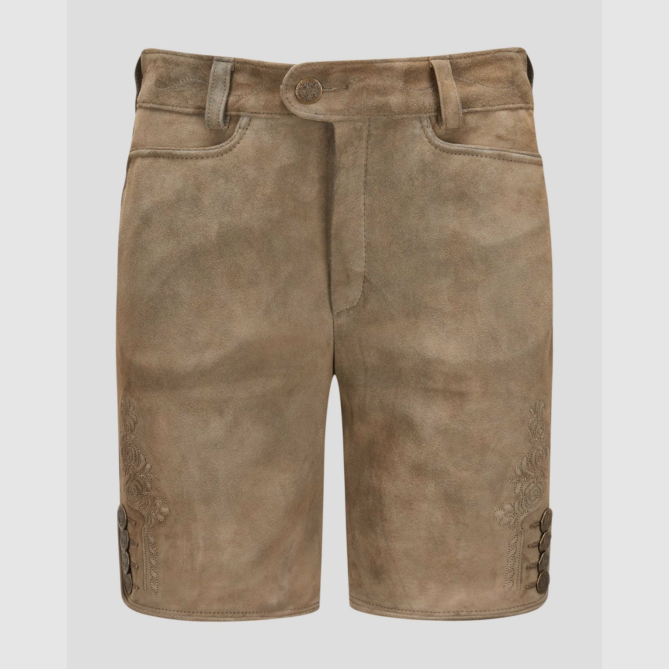 Meindl Damen Lederhose kurz in Inka, Bild 1 von 4