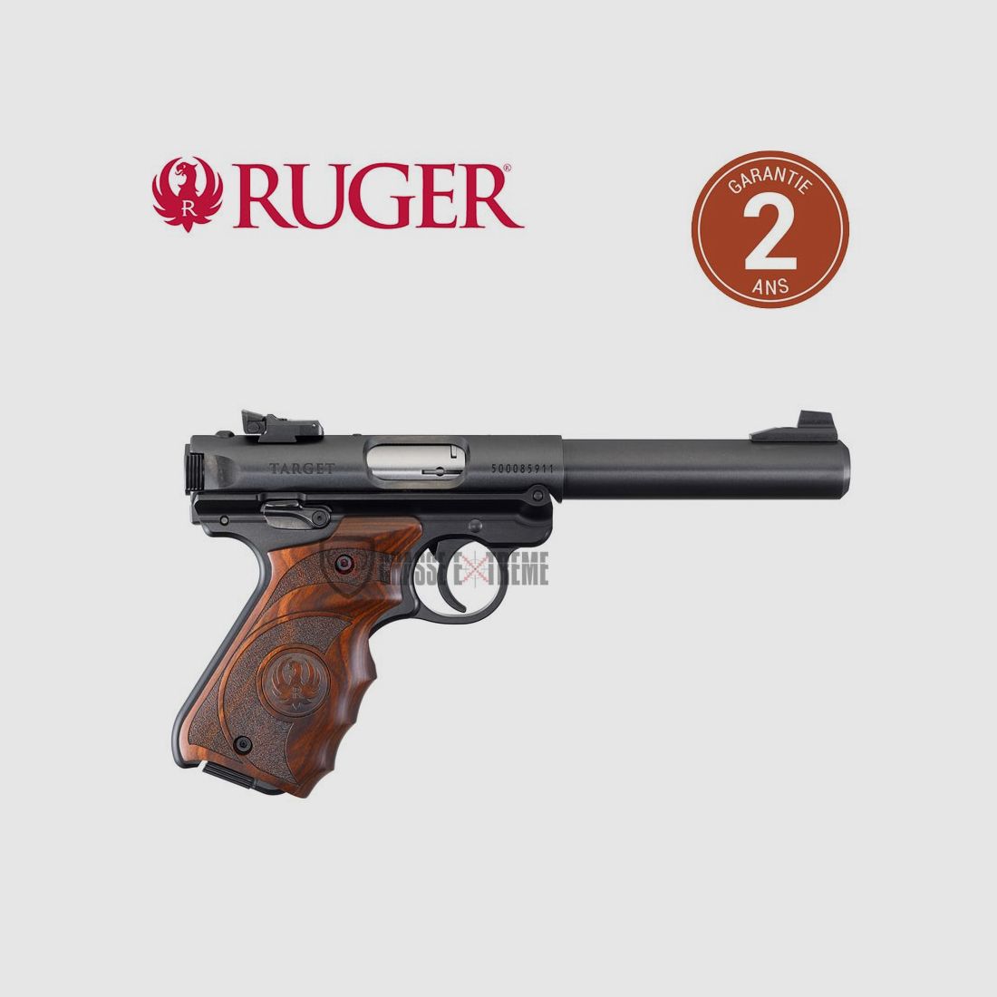 Pistole RUGER MARK IV Target bronziert 5,5" Kaliber .22LR, Bild 1 von 5