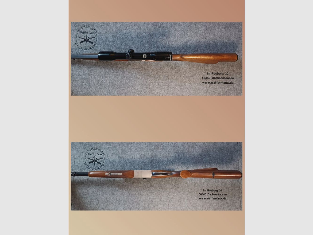 Krieghoff Ulm	 Ultra  mit ZF Zeiss Diavari 1,5-6x42