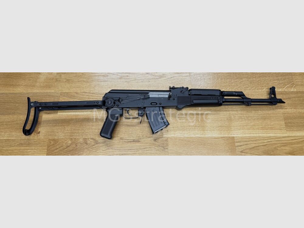 WBP Jack - półautomatyczna karabina 7,62x39 - system AKM AKMS AK47 AK74 z składanym kolbą - można zamontować bagnet - wyprodukowano w Polsce - cywilna lufa Radom, zimno kuta, kuta i twardo chromowana