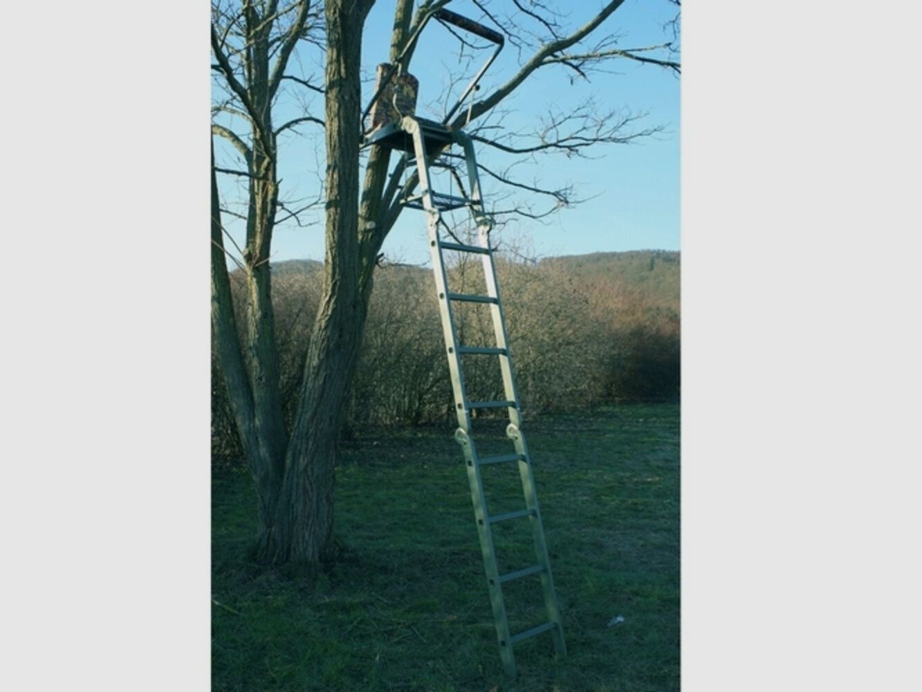 Berger & Schröter Ansitzleiter Aluminium - klappbar